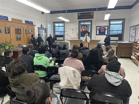 Nypd Th Precinct On Twitter Happening Now Welcoming A Crowded