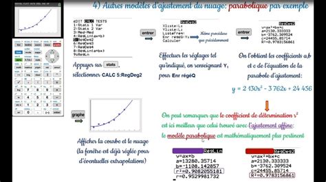 Statistiques Deux Variables Ti Ce Terminale Bac Pro