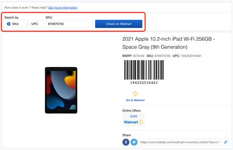 Walmart Inventory Checker - Run Run Deals