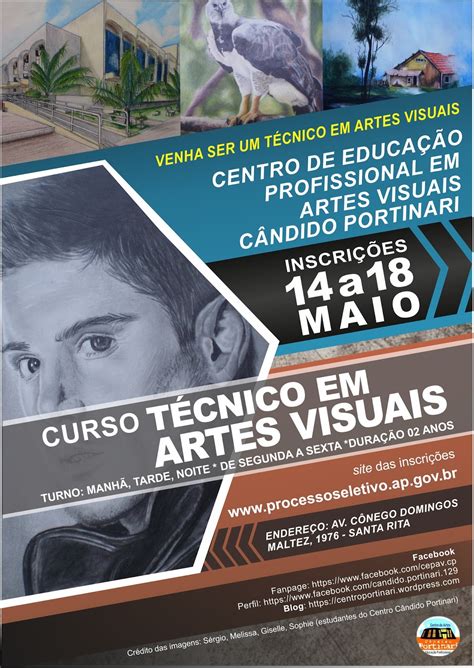 Carla Marinho - Artes Visuais: Inscrição Curso Técnico de Artes Visuais ...