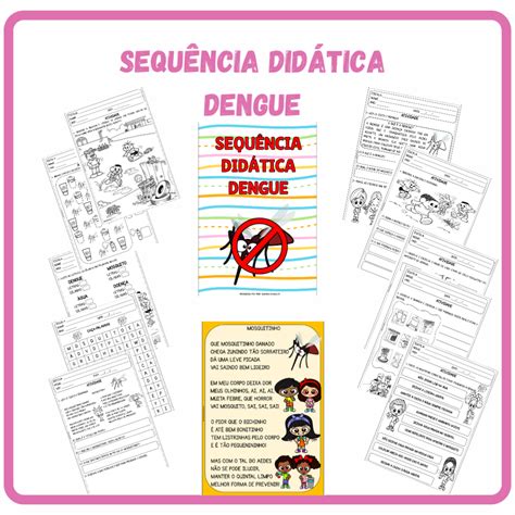 Sequência didática cartaz texto Dengue Prof Amanda ramalho