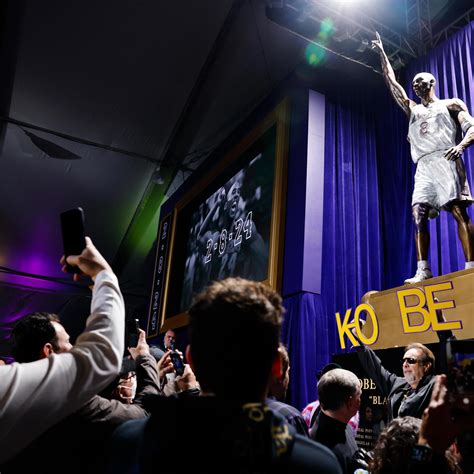 Kobe Bryant statue unveiled outside Crypto.com Arena in downtown Los Angeles