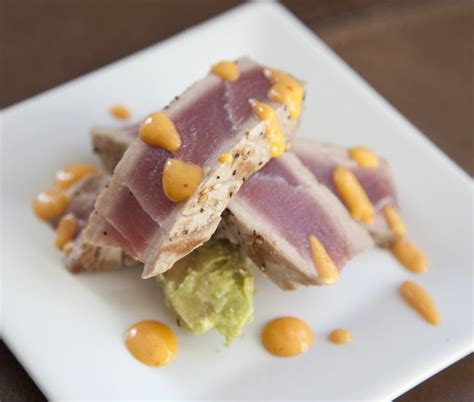 Seared Ahi Tuna Appetizer