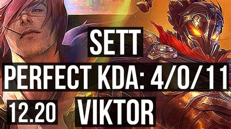 SETT Vs VIKTOR MID 4 0 11 2000 Games 2 2M Mastery KR Master