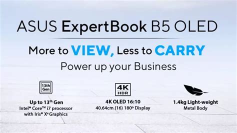 Asus Expertbook B Series B B B And B F Laptops Launched In India