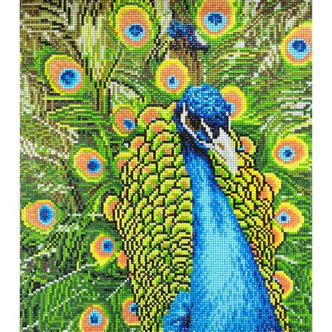 Diamond Art Advanced Peacock Kit Michaels