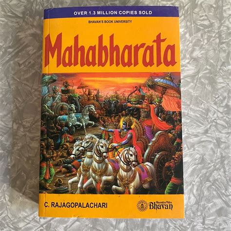 Mahabharata By Chakravarti Rajagopalachari Bhavan Book University India