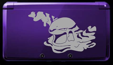 Muk Vinyl Decal Pokemon Vinyl Decal Gamer T Car Etsy