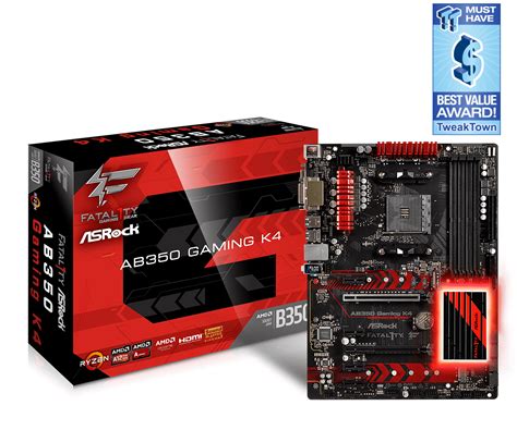 Asrock Fatal1ty Ab350 Gaming K4 Exprime Tu Flamante Ryzen