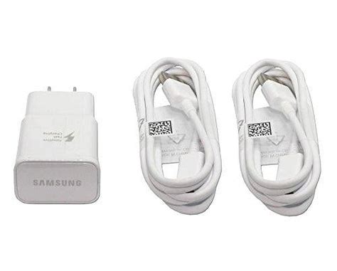 Samsung OEM Adaptive Fast Charging Charger With 2 USB Cable For Galaxy