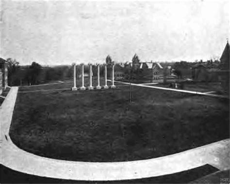 view  missouri universitycampus showing  columns
