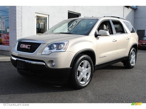 2008 Gold Mist Metallic GMC Acadia SLT AWD 57034081 GTCarLot