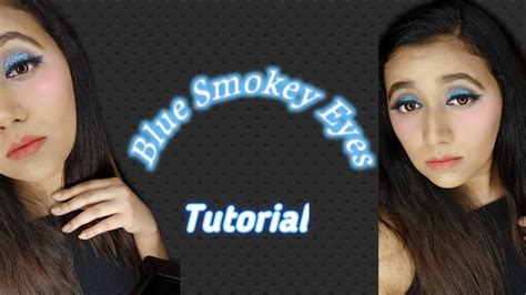 Electric Blue Smokey Eye Tutorial Youtube