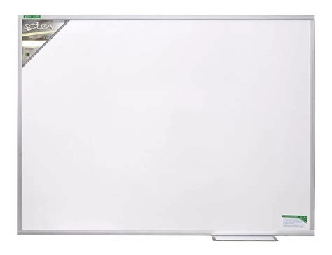 Quadro Branco Magnetico 40x30 Mold Aluminio 5300 Souza MEGA IMPRESS