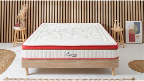 Ensemble Matelas M Moire De Forme Supr Me Sommier Kit En Bois