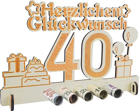 Amazon De Daro Design Geburtstag Geldgeschenk Holz