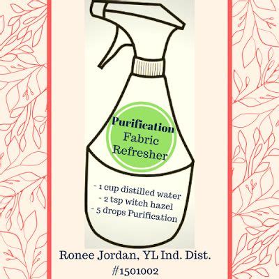 DIY Fabric Refresher with Essential Oils