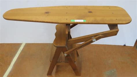 Wooden Combination Ironing Board Chair Step Stool