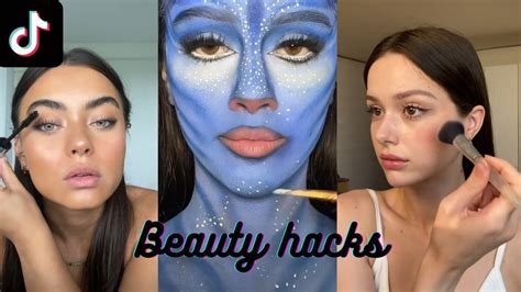 Beauty Hacks Tik Tok Compilation Makeup Tips Lips Skincare Eyeliner