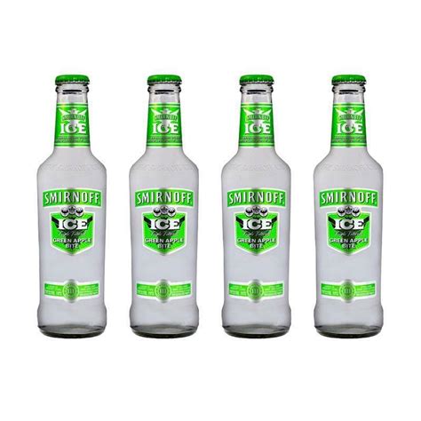 Jual Smirnoff Ice Green Apple Bite Minuman Alkohol 275 ML 4 Pcs Di