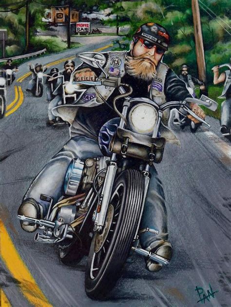 17 Best images about biker art on Pinterest | Brother sister, Artworks ...