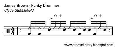 Groove Library - The World's Hippest Drum Grooves: James Brown - Funky ...