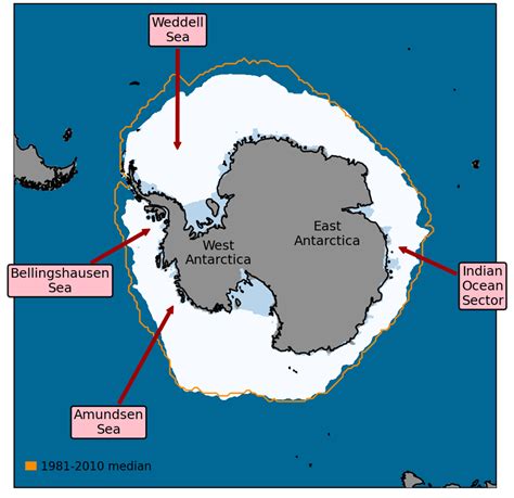 Briefing On Arctic And Antarctic Sea Ice July 2022 Met Office