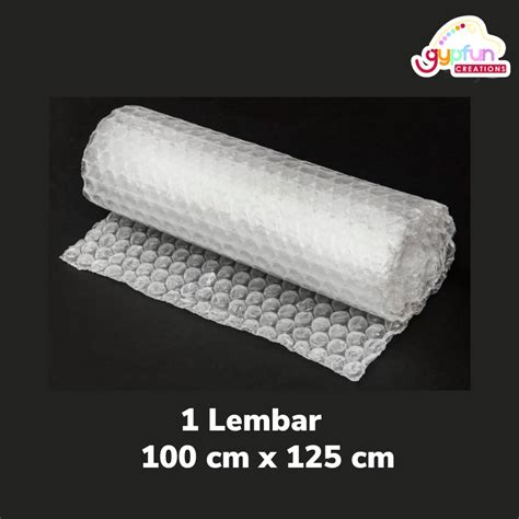 Jual Plastik Extra Packing Bubble Wrap Premium Tebal Lareeza Ukuran