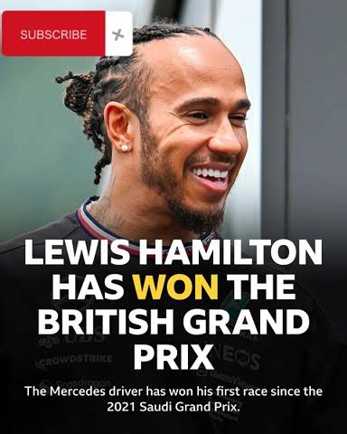 Lewis Hamilton Won British Grand Prix YouTube