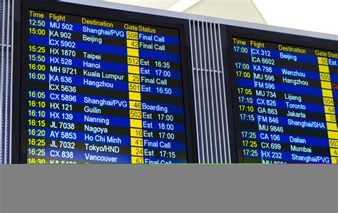 Flight Information Display System (FIDS) using OPS - Assured Signage