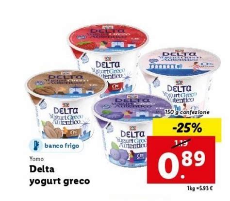 Delta Yogurt Greco Offerta Di Lidl