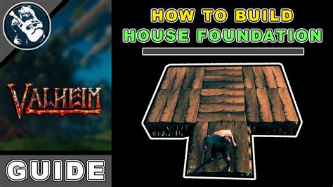 How To Build A Starting Base Foundation Tutorial In Valheim Beginners