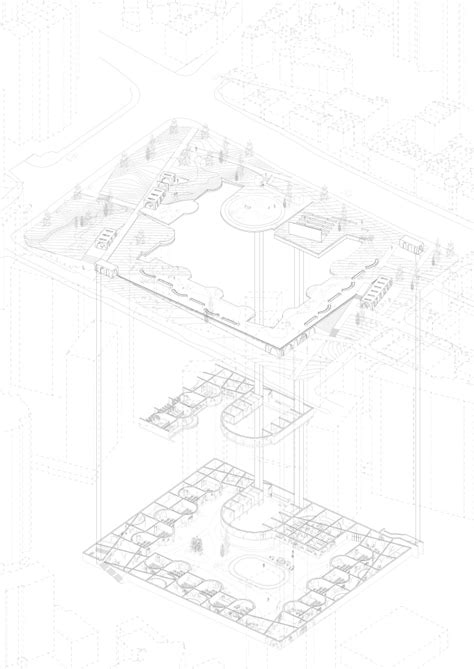 Make An Exploded Axonometry For Your Architecture Project By Ianakim