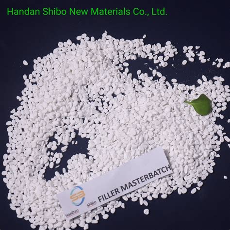 High Quality Pp Hdpe Ldpe Lldpe Calcium Carbonate Filled Masterbatch