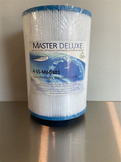 Master Deluxe 40 Sq Ft Filter Cartridge Backyard Retreat Hot Tubs Swim Spas All Weather