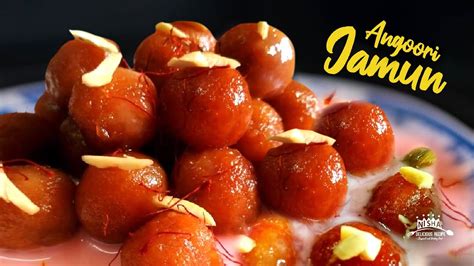 Angoori Jamun With Strawberry Rabri Angoor Jamun Recipe In Tamil