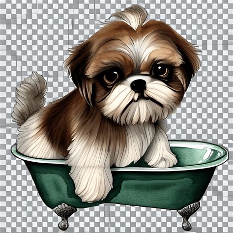 Ultra High Definition Shih Tzu Puppy Creative Fabrica