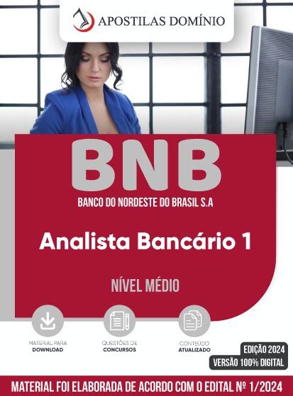 Apostila Bnb Analista Banc Rio Apostilas Dom Nio Hotmart