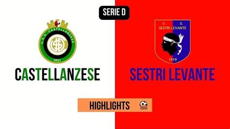 Highlights Serie D Giornata Castellanzese Sestri