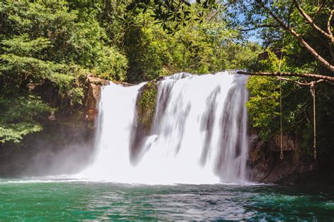 Cascada De Klong Chao En La Isla De Koh Kood Trat Thailand Koh Kood