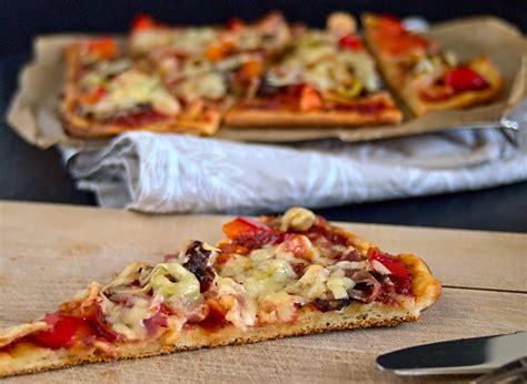 Quark Öl Teig Pizza eine schnelle und leckere Alternative Mach was