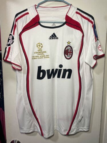 Ac Milan Away Jersey Ucl Final Kaka Ebay