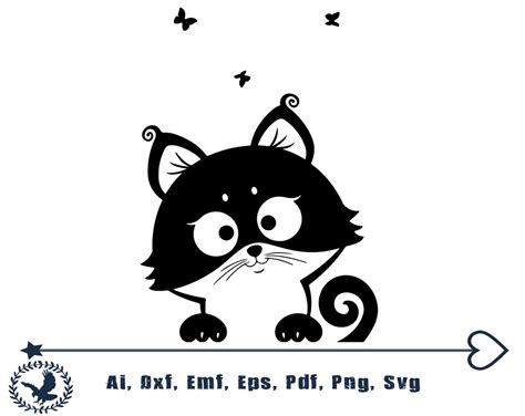 Cats Svg Kitty Svg Kitten Svg Cute Cat Svg Cartoon Cat Svg Cat Head Svg ...