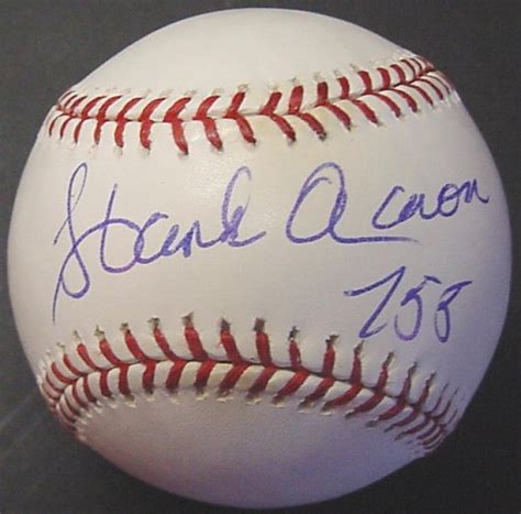 Hank Aaron: A Legendary Player, A Legendary Autograph