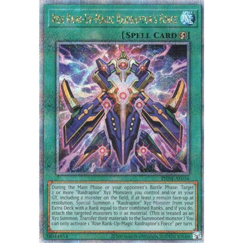 Yu Gi Oh Ae L Phni Ae Rise Rank Up Magic Raidraptor S