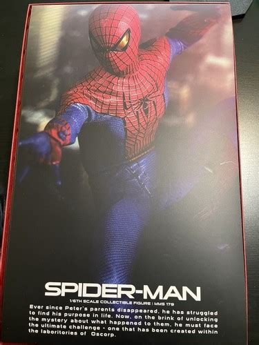 New Hot Toys 1 6 MMS179 The Amazing Spider Man EBay