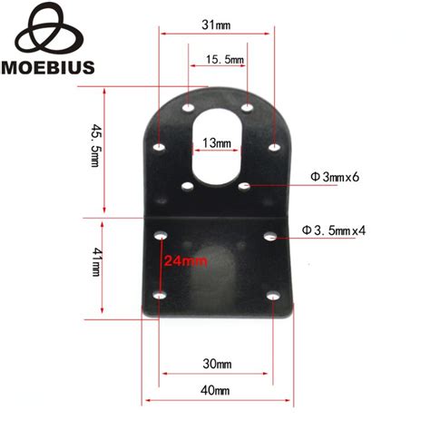 37mm Reducer Motor Mount 37 Engine Bracket Diy Rob Vicedeal