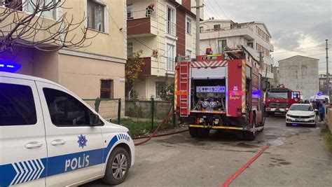 Mutfakta yangın 1i bebek 11 kişi hastanelik oldu En Kocaeli