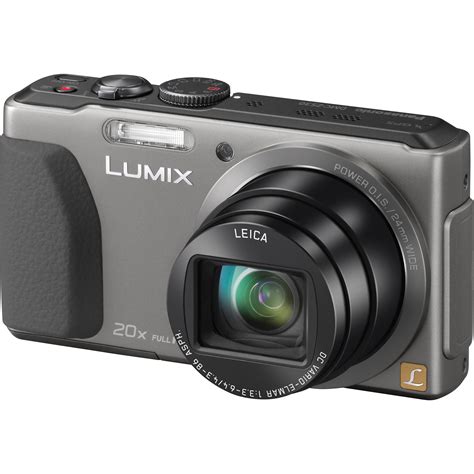 Panasonic Lumix Dmc Zs Digital Camera Silver Dmc Zs S B H