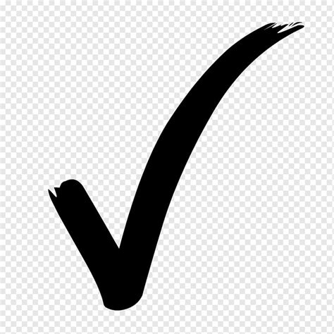 Black Check Illustration Check Mark Symbol Computer Icons Mark